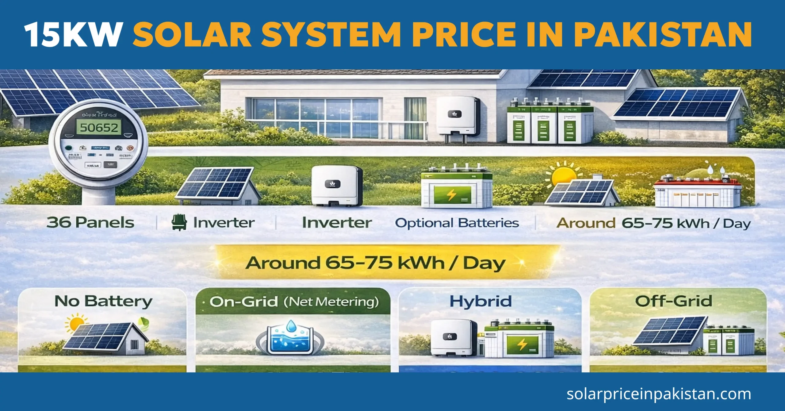 15KW SOLAR SYSTEM PRICE IN PAKISTAN