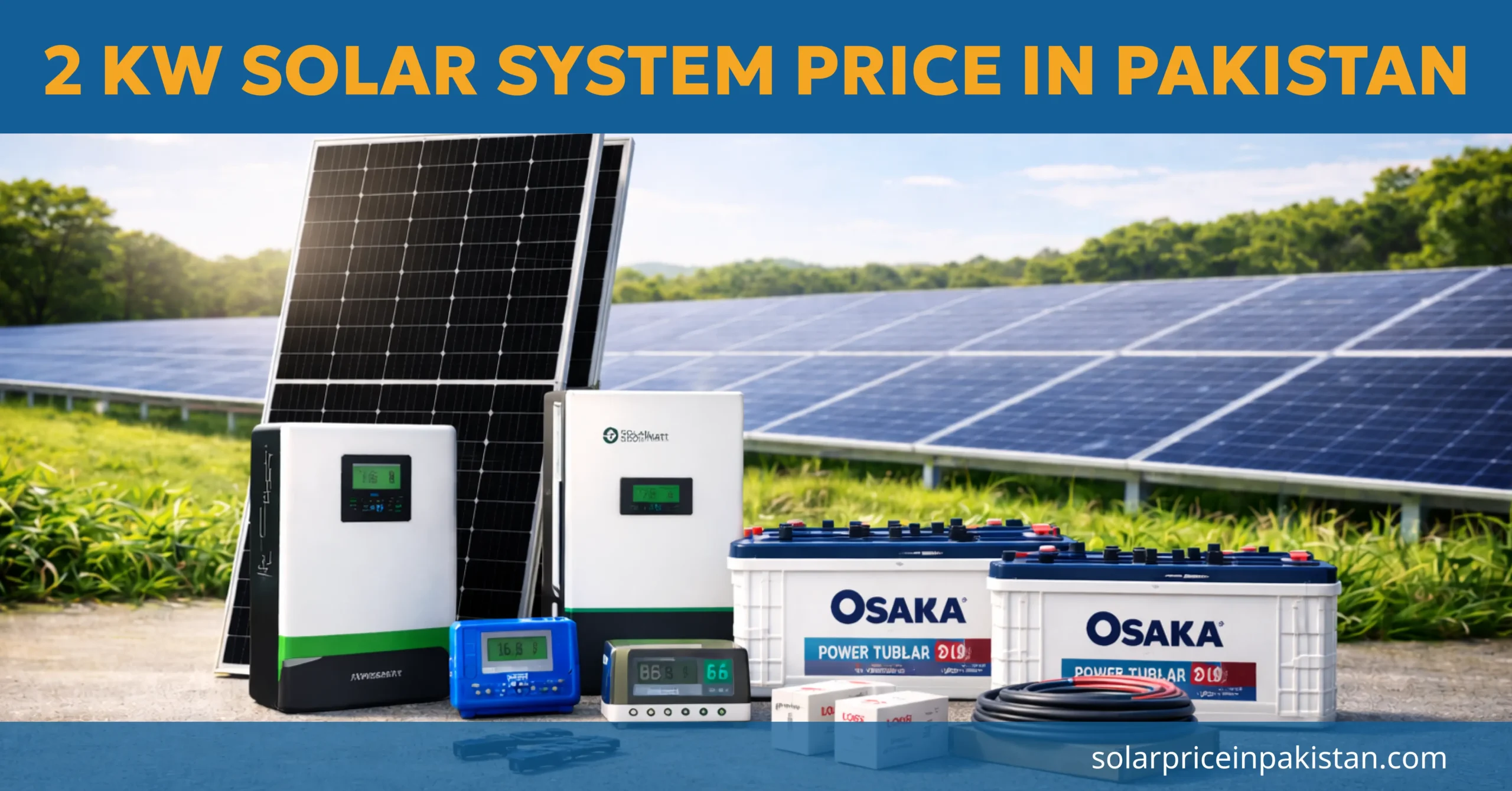 2 KW Solar System Price in Pakistan 2026