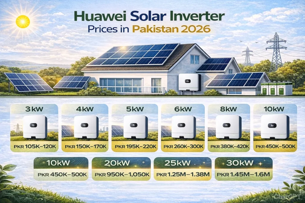 Huawei Solar Inverter Prices in Pakistan 2026
