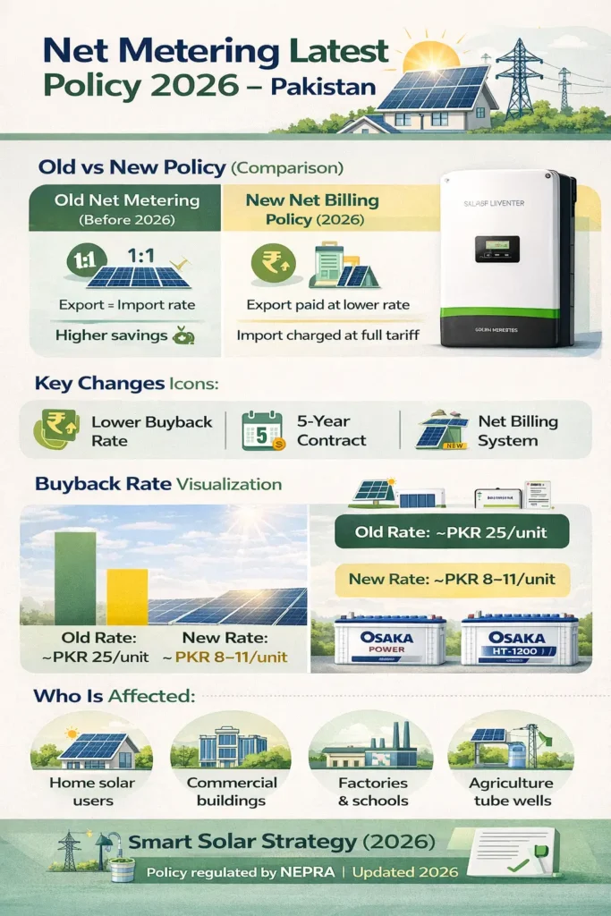 Net Metering Latest Policy 2026