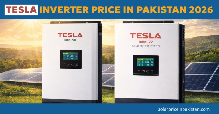 Tesla inverter price in Pakistan 2026