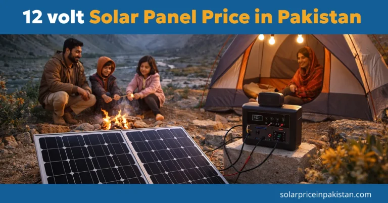 12 Volt Solar Panel Price in Pakistan 2026