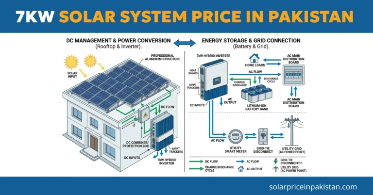 Best 7kW Solar System Price in Pakistan 2026 4 7KW SOLAR SYSTEM PRICE IN PAKISTAN 2026