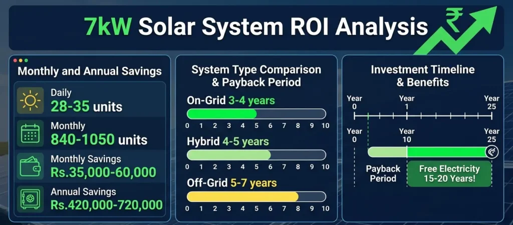 Best 7kW Solar System Price in Pakistan 2026 4 7kW Solar System ROI Analysis