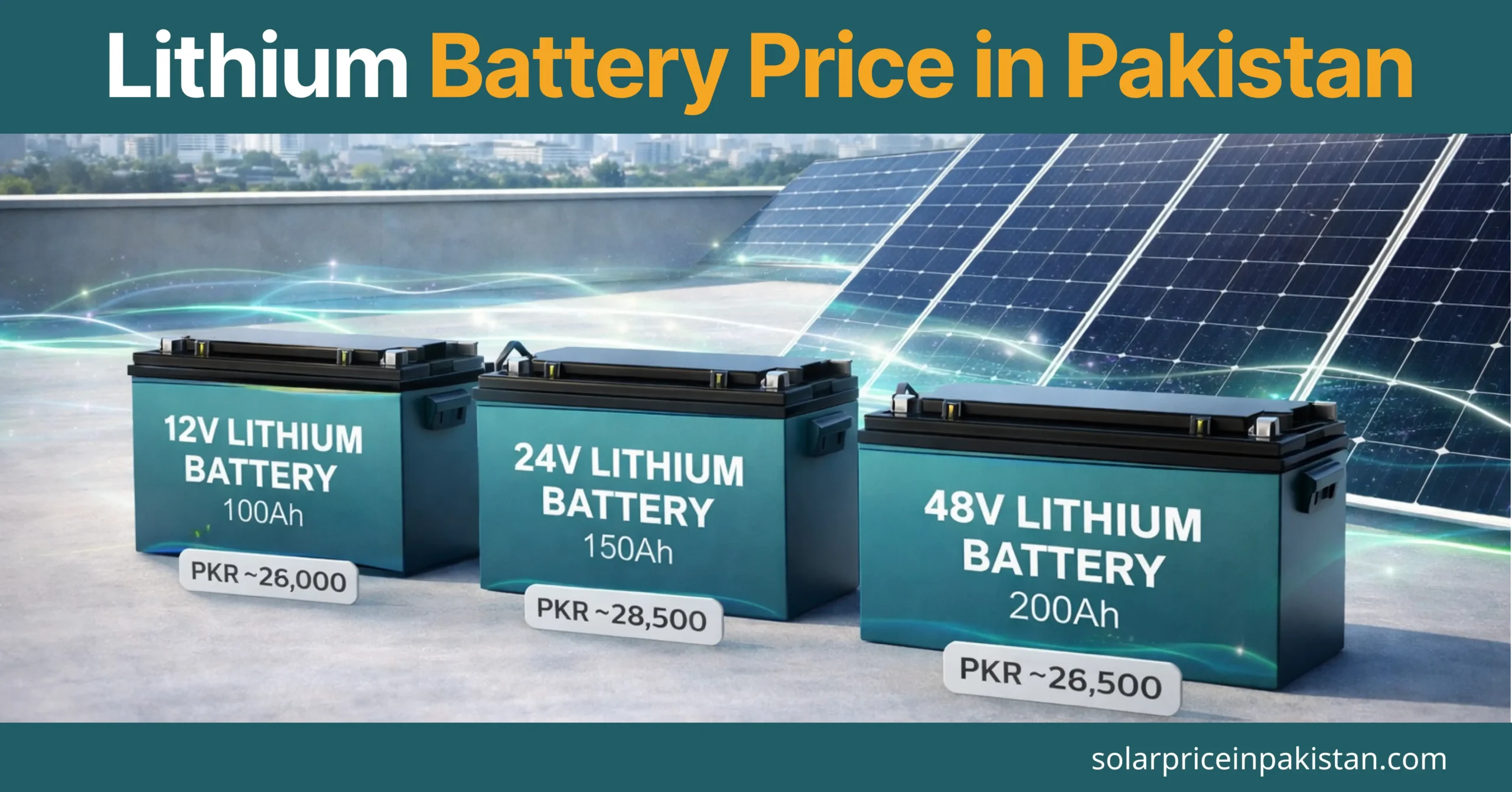 Affordable Lithium Battery Price in Pakistan 2026 – Complete Buying Guide 1 Lithium Battery Price in Pakistan 2026