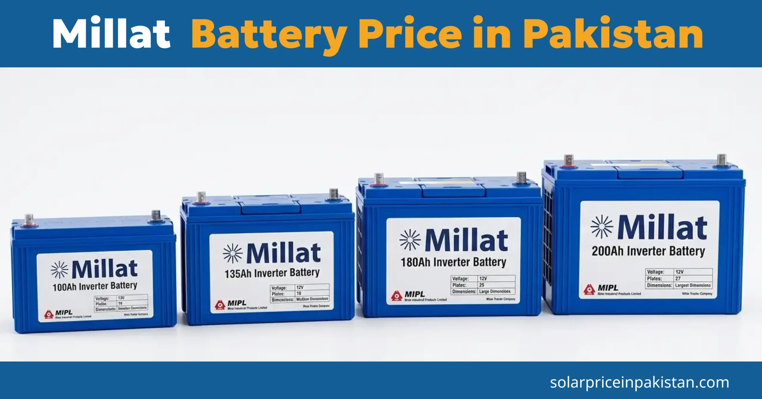 Pakistan's Most Trusted Backup: Millat Battery Price in Pakistan 2026 1 Millat Battery Price in Pakistan
