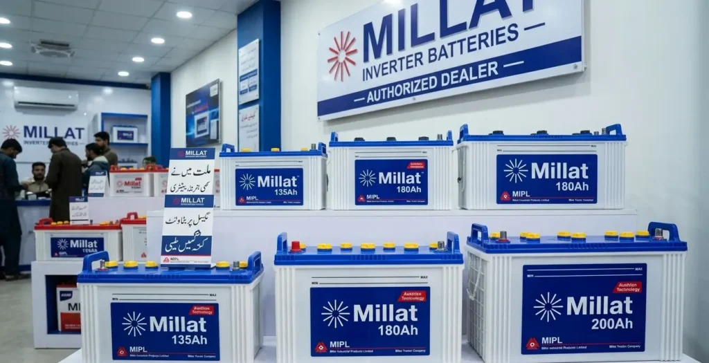 Pakistan's Most Trusted Backup: Millat Battery Price in Pakistan 2026 3 Millat Battery Price in Pakistan 2026 Complete Price List