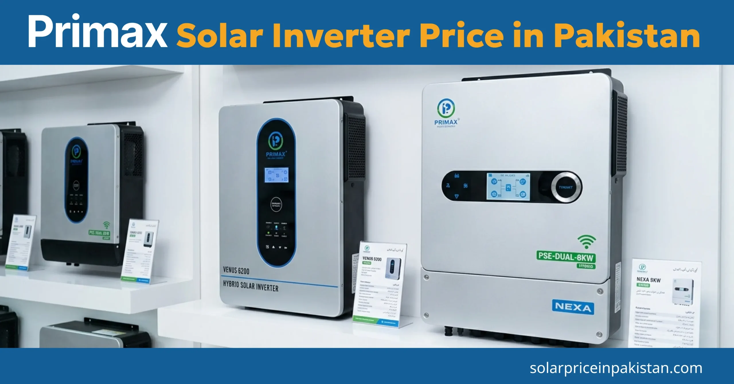 Primax Solar Inverter Price in Pakistan 2026