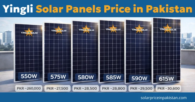 Yingli Solar Panels Price in Pakistan
