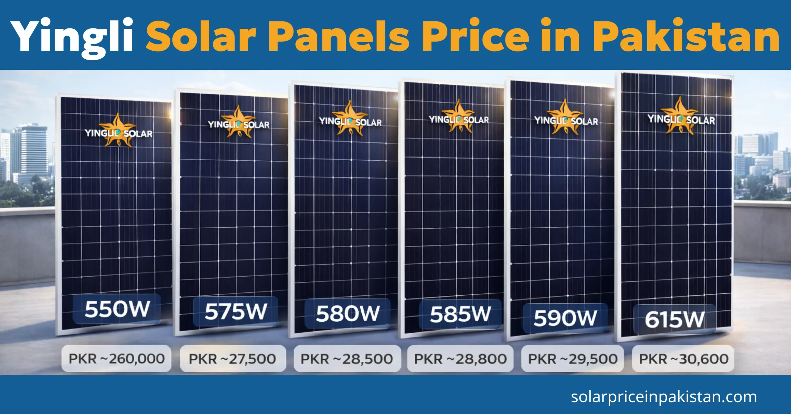 Affordable Yingli Solar Panels Price in Pakistan 2026 1 Yingli Solar Panels Price in Pakistan