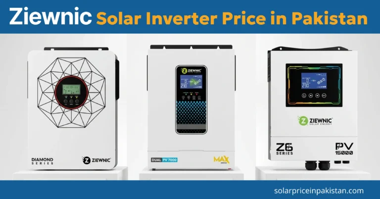 Ziewnic Solar Inverter Price in Pakistan 2026