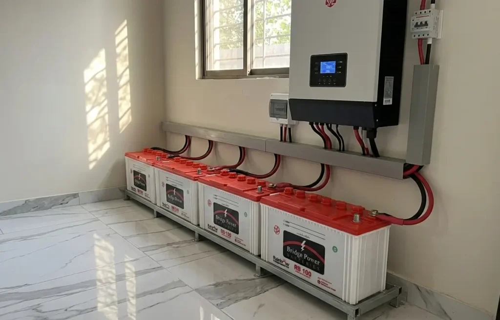 bridge power solar battery prices