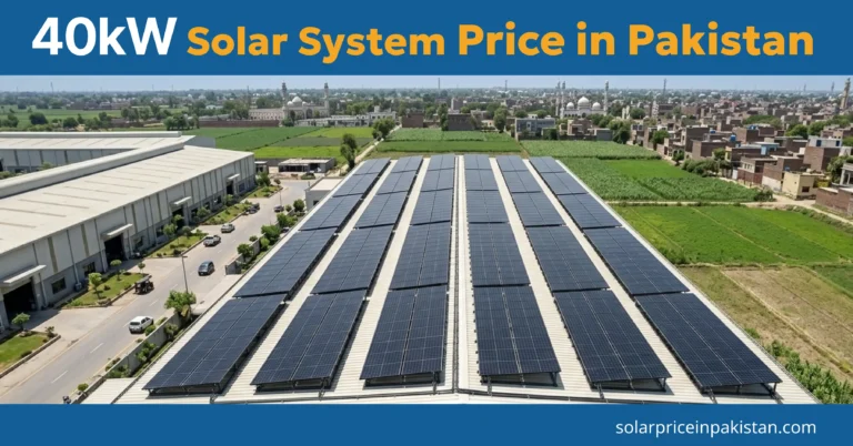 40kW solar system price in Pakistan