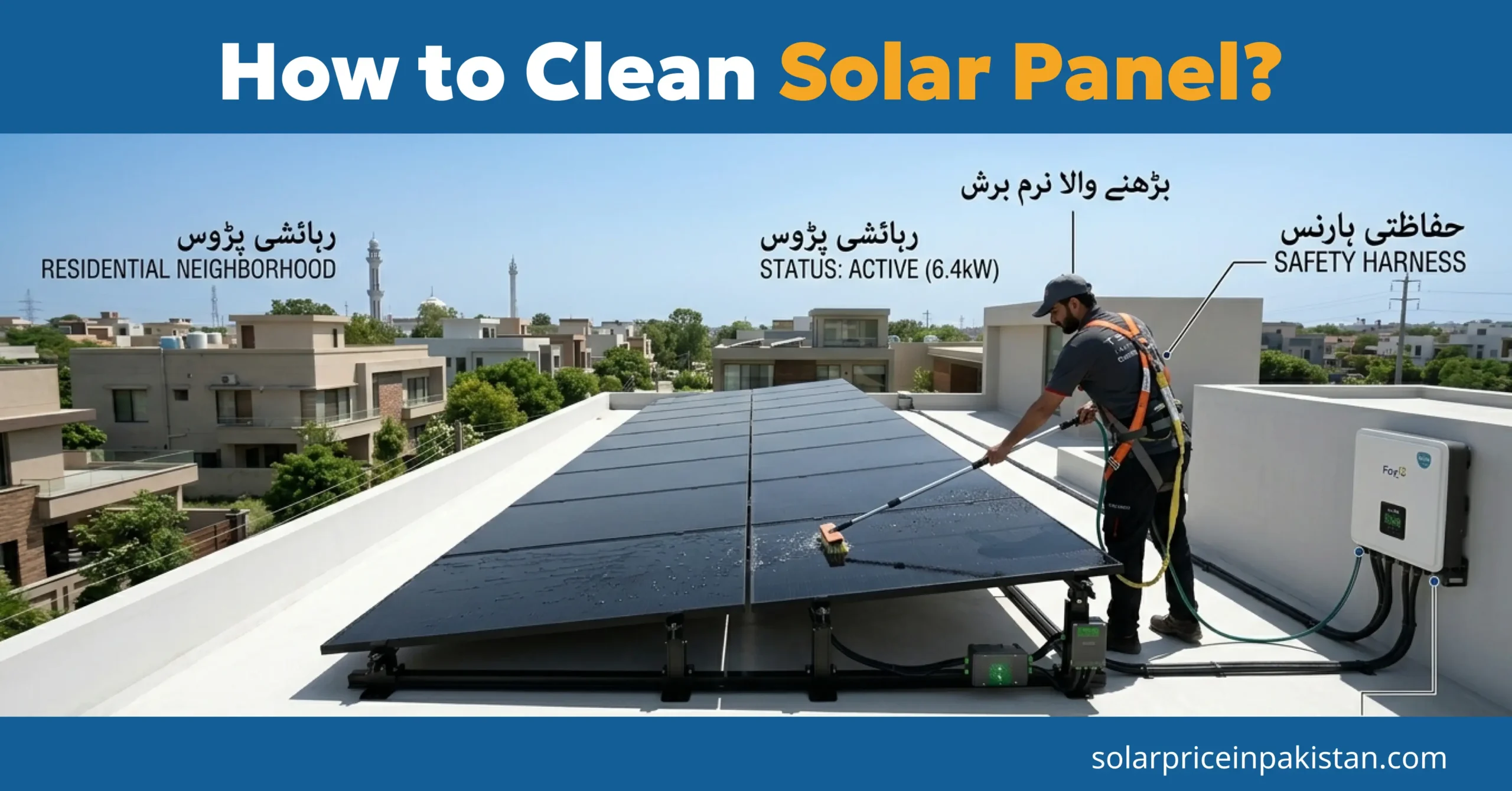 How to Clean Solar Panels?