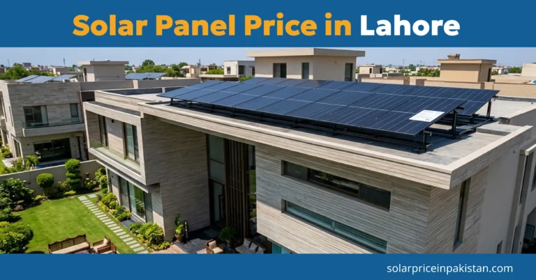 Solar Panel Price in Lahore in 2026