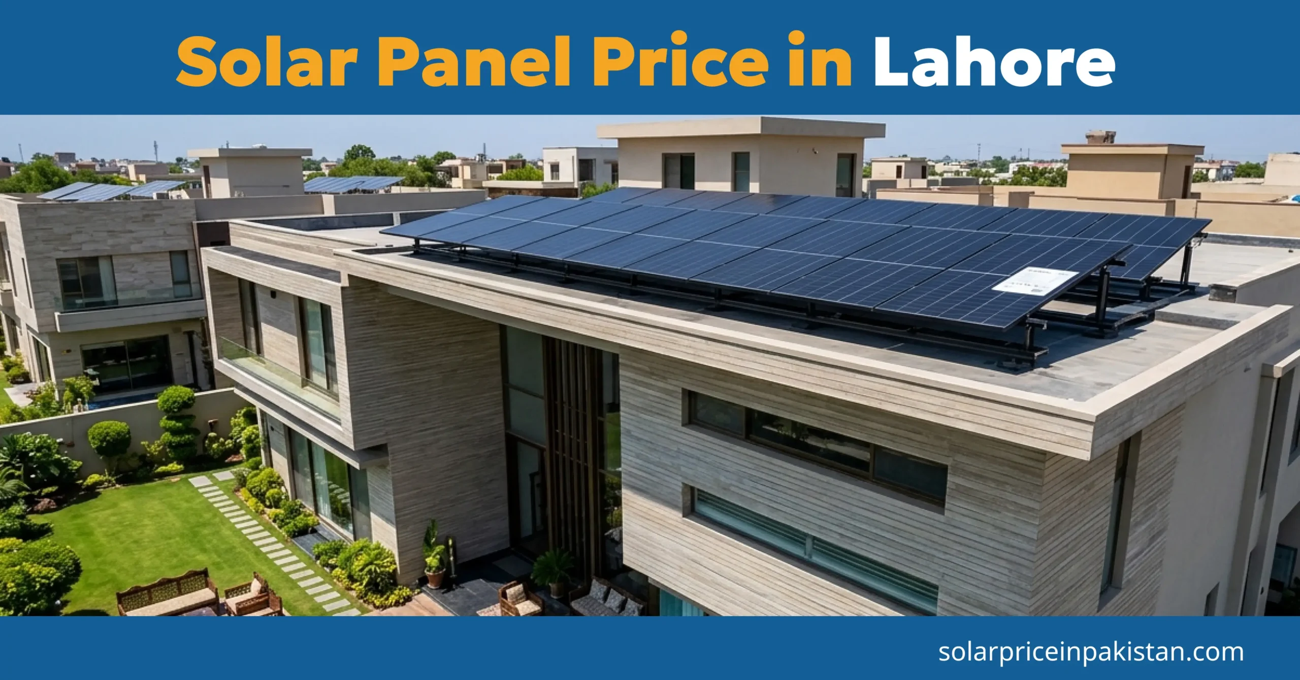 Solar Panel Price in Lahore in 2026